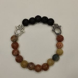Lava stone bracelet